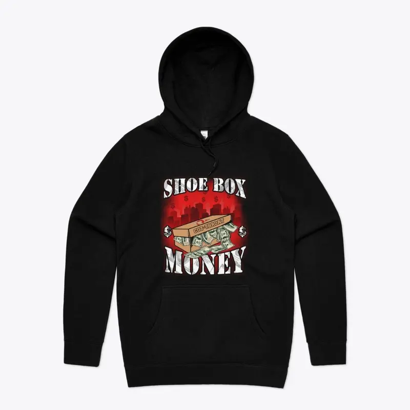 Shoebox Money Hoodie (dark) 